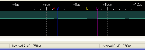 Neopixel Detail Datenübertragung